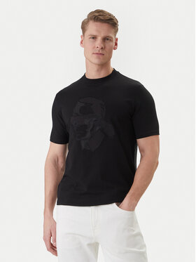 KARL LAGERFELD KARL LAGERFELD Tričko 755036 562221 Čierna Loose Fit