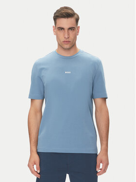 BOSS BOSS Tricou Tchup 50473278 Albastru Relaxed Fit