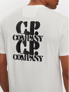 C.P. Company T-shirt 16CMTS137A005100W Bijela Regular Fit