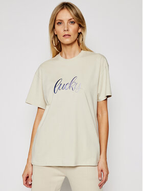 Local Heroes Local Heroes T-shirt Lucky SS21T0031 Bež Regular Fit