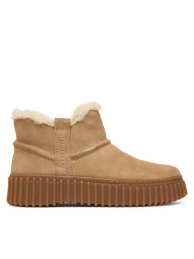 Clarks Clarks Μποτάκια Torhill Warm 26327994 Μπεζ
