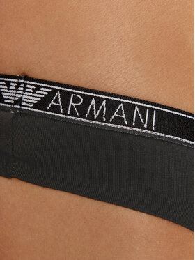 Emporio Armani Underwear Set 2 Parov Tangic 163333 4F223 00020 Črna