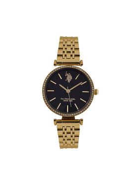 U.S. Polo Assn. U.S. Polo Assn. Zegarek Eleonor USP8170BK Złoty