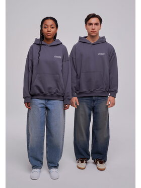 2005 2005 Mikina Basic Sivá Oversize