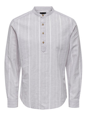 Only & Sons Only & Sons Chemise 22025121 Gris Slim Fit