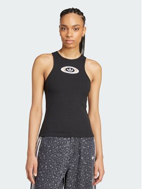 adidas adidas Top Originals Tank Czarny Slim Fit