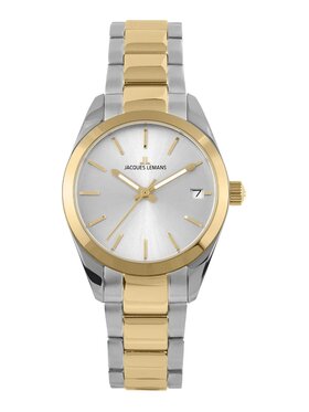 Jacques Lemans Jacques Lemans Zegarek 1-2132B Srebrny
