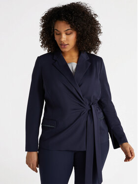 Fiorella Rubino Fiorella Rubino Kurtka outdoor Q494T000171N034 Niebieski Regular Fit