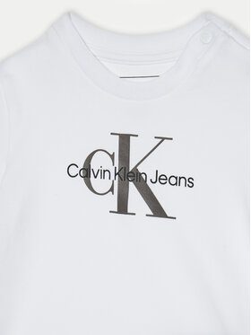 Calvin Klein Jeans Trenirka Komplet Monogram Starter IN0IN00011 Zelena Regular Fit