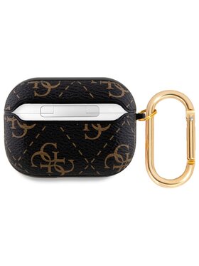 Guess Guess Etui na słuchawki AirPods Pro 2 - 4G Hook Czarny