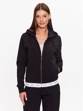 Guess Guess Mikina O3YQ00 KBS91 Černá Regular Fit