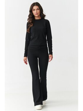Makadamia Makadamia Komplet bluzka i spodnie M893 Czarny Slim Fit