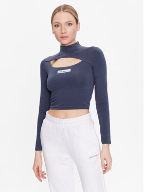 Ellesse Ellesse Bluza Gullia SGR17927 Modra Slim Fit
