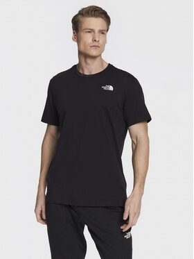 The North Face The North Face T-Shirt Red Box Cel NF0A7X1K Černá Regular Fit
