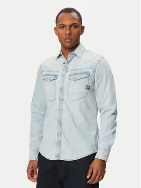 G-Star Raw G-Star Raw džínová košile Dakota D23616-D252 Modrá Regular Fit