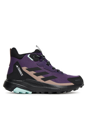 adidas adidas Trekking čevlji Terrex Anylander Mid Rain.Rdy JQ9966 Vijolična