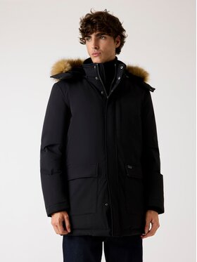 Guess Guess Демісезонна куртка 179561 Чорний Classic Fit