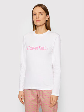 Calvin Klein Underwear Calvin Klein Underwear Тениска на пижама 000QS6164E Бял Regular Fit