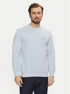 Tommy Hilfiger Tommy Hilfiger Bluza Essential MW0MW37237 Błękitny Regular Fit