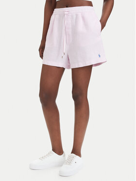 Polo Ralph Lauren Polo Ralph Lauren Medžiaginiai šortai 211A12950007 Šviesiai rožinė Relaxed Fit