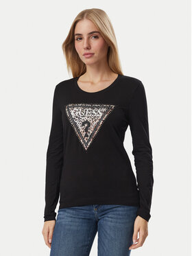 Guess Guess Halenka W6BI57 K7387 Černá Regular Fit