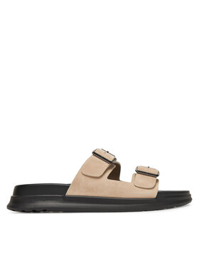 Tommy Hilfiger Tommy Hilfiger Klapki D Density Hilfiger Sde Sand FM0FM05413 Beżowy