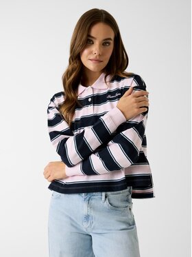 Guess Jeans Guess Jeans Top 182197 Fialová Classic Fit