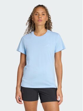 adidas adidas Koszulka techniczna 162453 Niebieski jasny Regular Fit