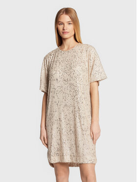 Imperial Imperial Cocktail obleka ACV9EER Zlata Regular Fit