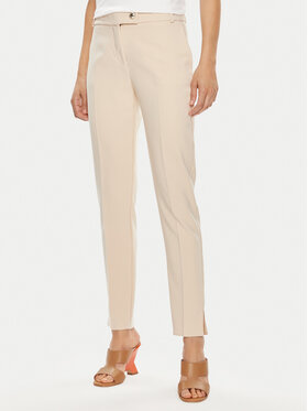 Rinascimento Rinascimento Текстилни панталони CFC0118281003 Бежов Regular Fit