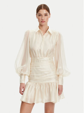 BARDOT BARDOT Kokteilinė suknelė 59720DB Écru Regular Fit
