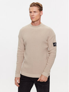 Calvin Klein Jeans Calvin Klein Jeans Džemper J30J323986 Écru Regular Fit