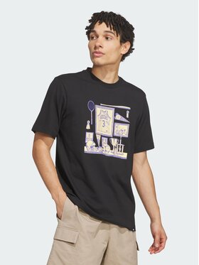 adidas adidas T-Shirt 165402 Czarny Regular Fit