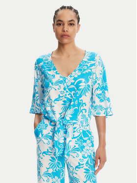 Gaudi Gaudi Bluse 511BD45022 Blau Regular Fit