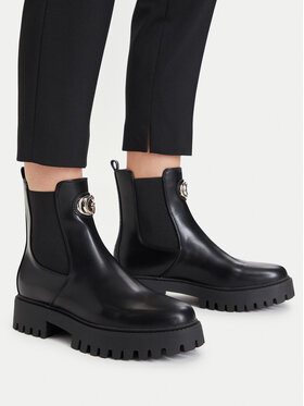 Guess Guess Bokacsizma FLTFID ELE10 Fekete