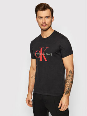 Calvin Klein Jeans Calvin Klein Jeans T-Shirt Essential J30J317065 Černá Regular Fit