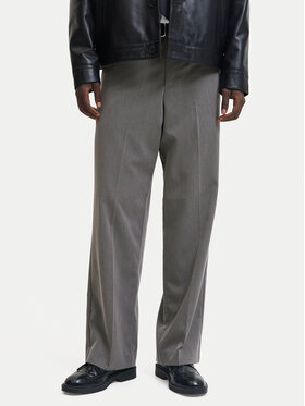 Jack & Jones Jack & Jones Chino nohavice Bill 12293368 Sivá Wide Leg