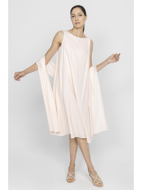 Deni Cler Milano Deni Cler Milano Sukienka koktajlowa W-DC-3093-E2-M5-31-1 Różowy Loose Fit
