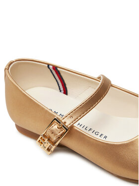 Tommy Hilfiger Balerinke T3A3-33555-1372514 M Zlatna