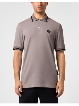 PHILIPP PLEIN PHILIPP PLEIN Polokošile 31372 Béžová Slim Fit
