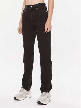 Calvin Klein Jeans Calvin Klein Jeans Jeans hlače Authentic J20J221759 Črna Straight Fit