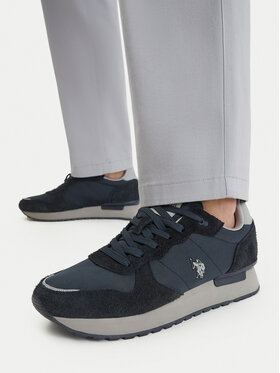 U.S. Polo Assn. U.S. Polo Assn. Sneakersy EO-HAMEX001M/GTS1 Tmavomodrá