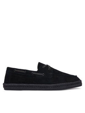 Calvin Klein Calvin Klein Еспадрили Espadrille Hybrid Boat Su HM0HM02174 Черен
