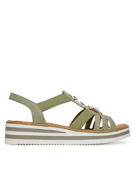 Rieker Rieker Sandalen V0245-52 Grün