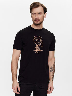 KARL LAGERFELD KARL LAGERFELD T-Shirt 755403 531221 Czarny Regular Fit