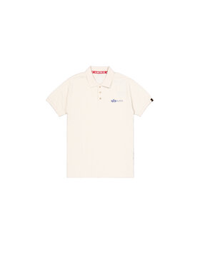 Alpha Industries Alpha Industries Polo Basic Small Logo Polo Beżowy Regular Fit