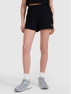 4F 4F Szorty 4FWSS25TSHOF531-20S Czarny Regular Fit
