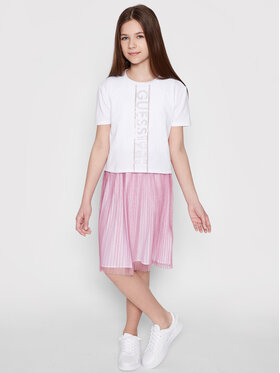 Guess Guess Ежедневна рокля J1RK22 K6YW0 Бял Regular Fit