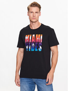 JOOP! Jeans JOOP! Jeans Tricou 30036068 Negru Modern Fit