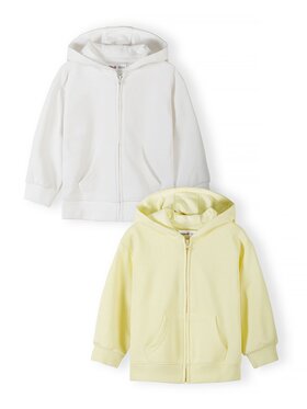 minoti minoti Bluza 30FLEECE109 Żółty Regular Fit